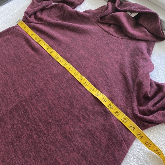 Lane Bryant dress flowy fit long sleeve turtle neck below knee size 14/16 NWT - Picture 5 of 9